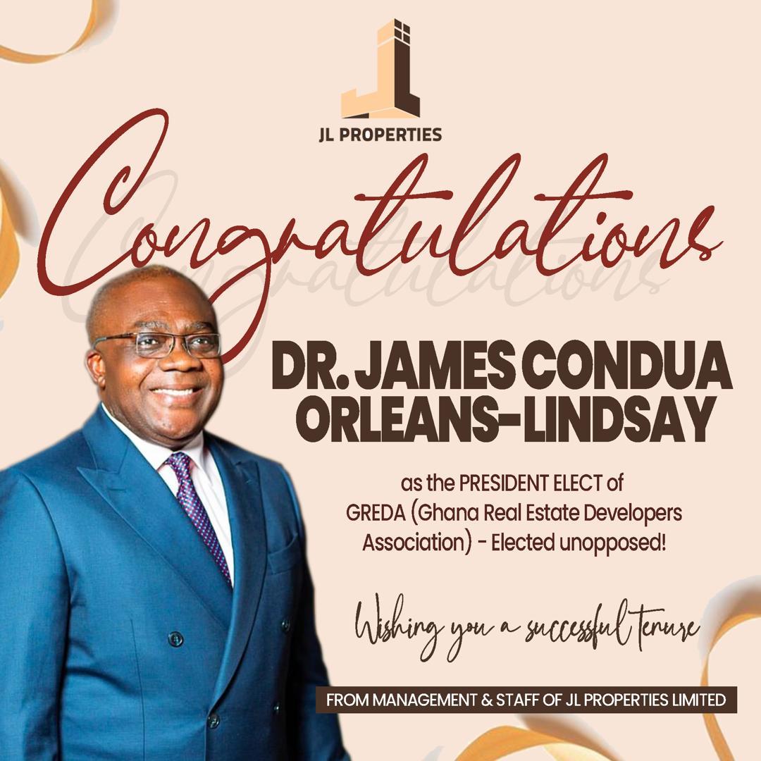 A New Chapter in Industry Leadership: Dr. James Orleans-Lindsay Elected GREDA President